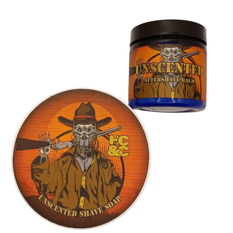 Unscented Shaving Soap and Aftershave Balm – by Hendrix Classics & Co. (Pre-Owned)