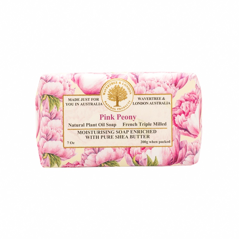 Wavertree & London Soap Bar 200 g / 7 oz – Pink Peony