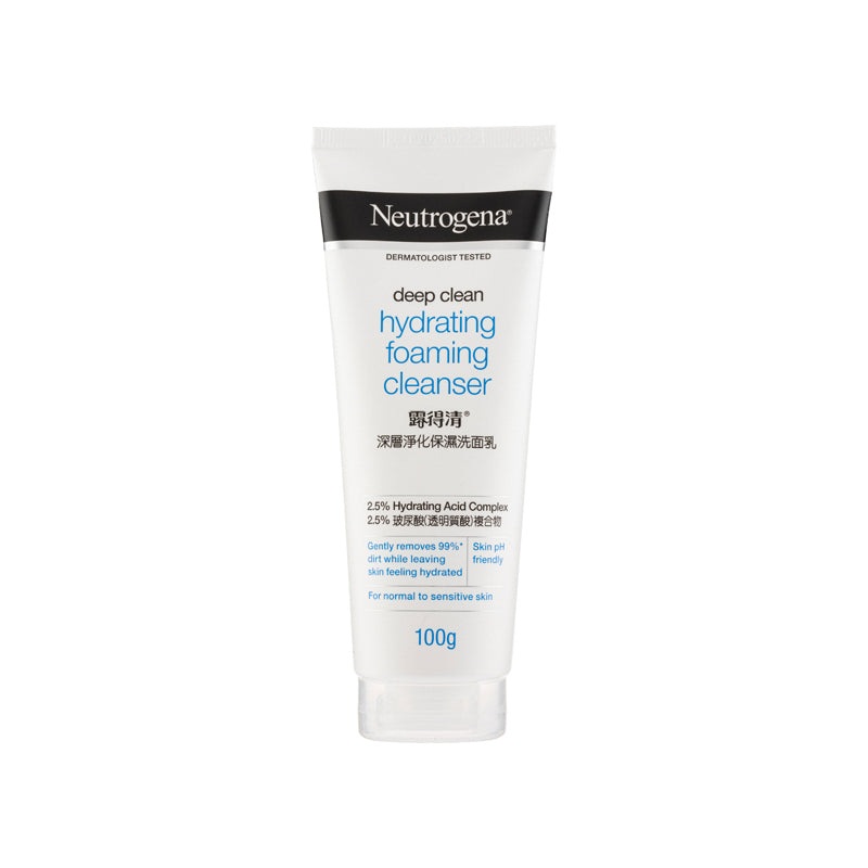 Neutrogena Deep Clean Hydrating Foaming Cleanser 100G
