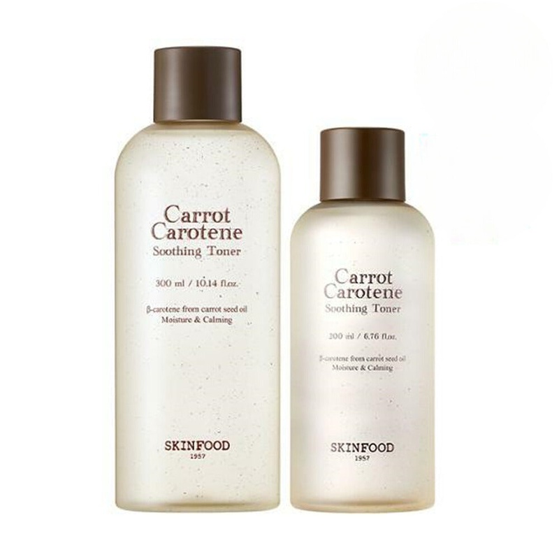 SKINFOOD Carrot Carotene Soothing Toner 300ml + 200ml