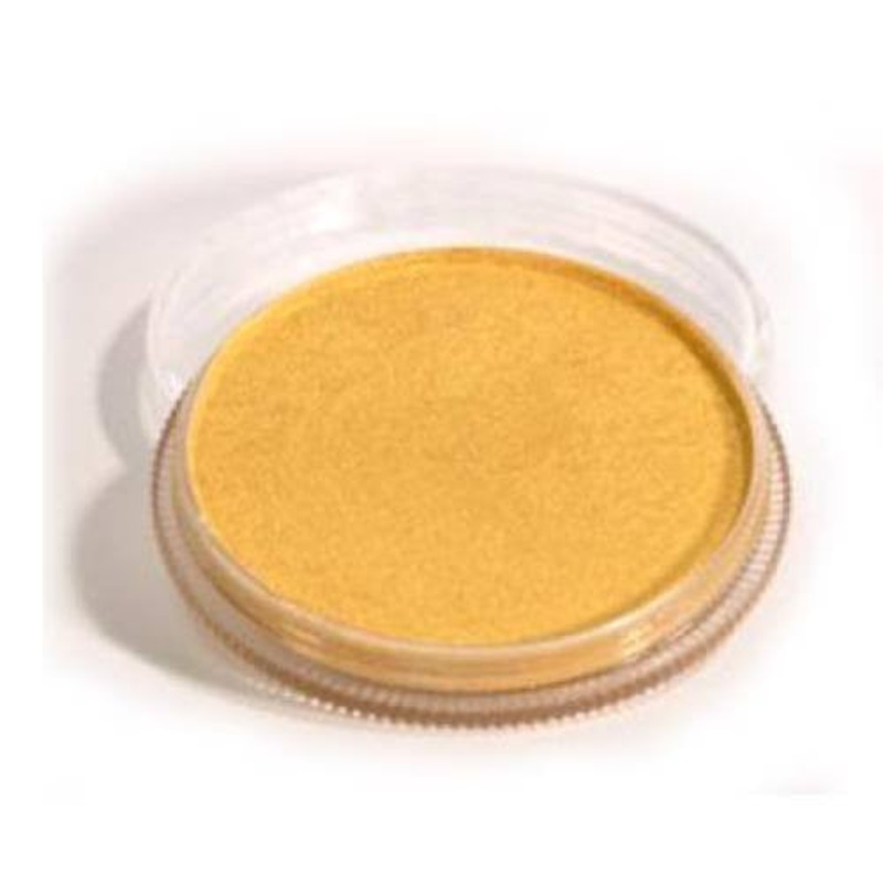 Wolfe Face Paints – Metallic Gold M100 30 gm
