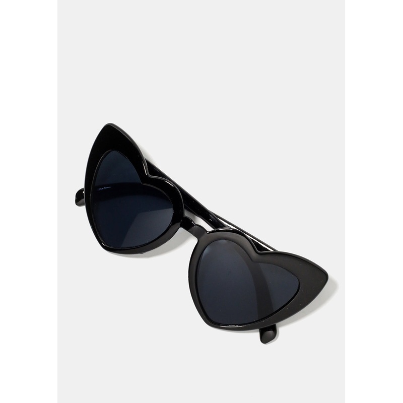 A+ Heart Shape Cat Eye Sunglasses