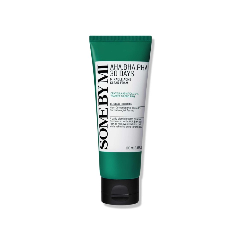 AHA,BHA,PHA 30 Days Miracle Acne Clear Foam