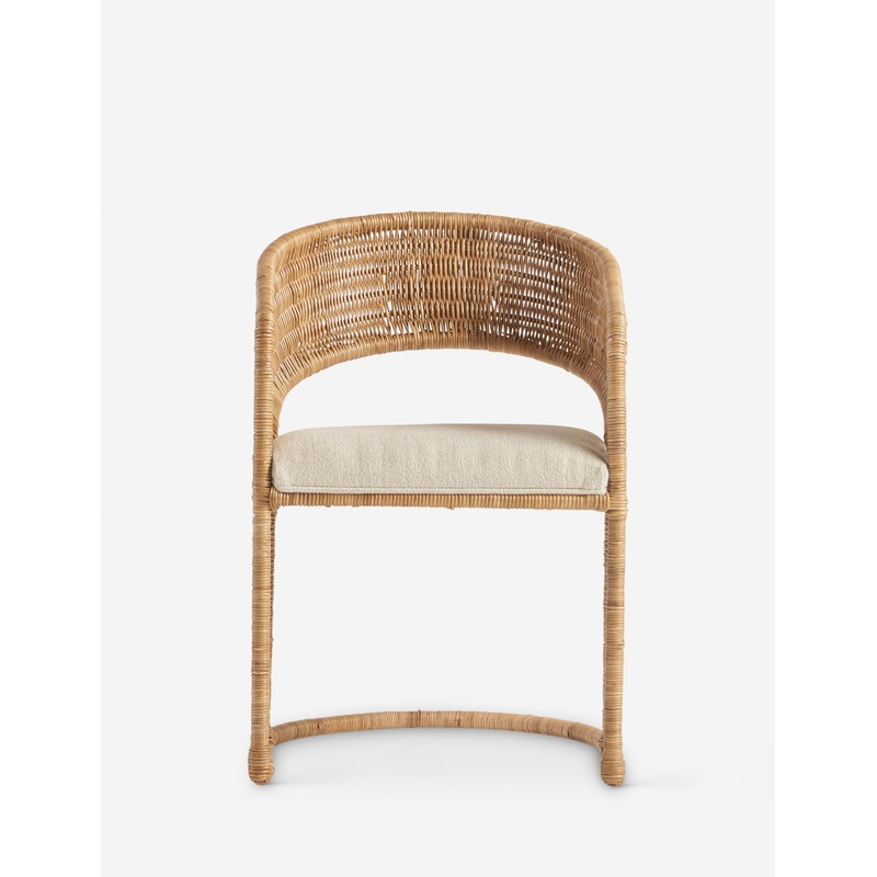 Amado Dining Chair Natural and Linen Weave