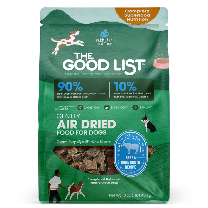 Beef & Bone Broth Recipe, Food, Topper, and Mixer for Dogs 16 oz