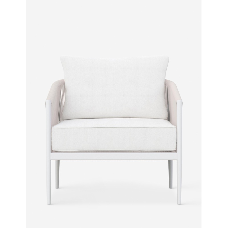 Esparza Indoor / Outdoor Accent Chair White