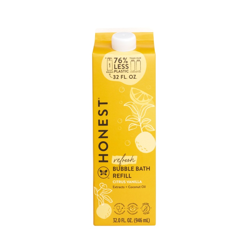Bubble Bath, Carton Refill Refresh (Citrus Vanilla)