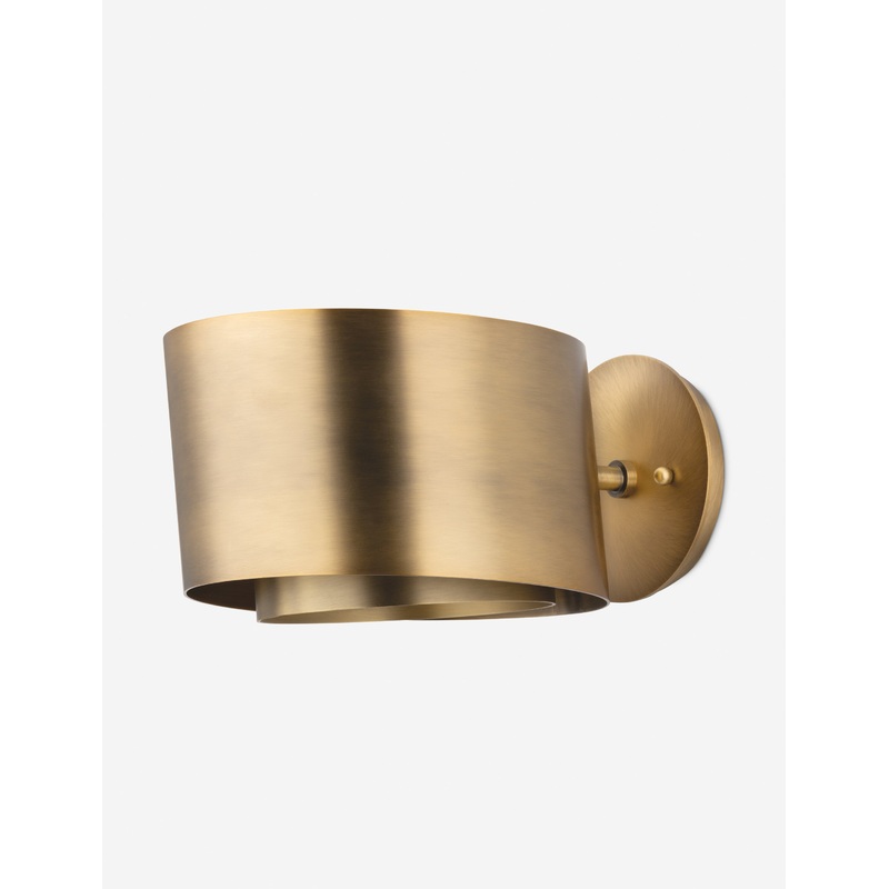 Roux Sconce by Colin King x Troy Lighting Brass