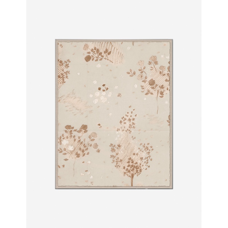 Sepia I Print by Paule Marrot I 44″ x 54″ Oak