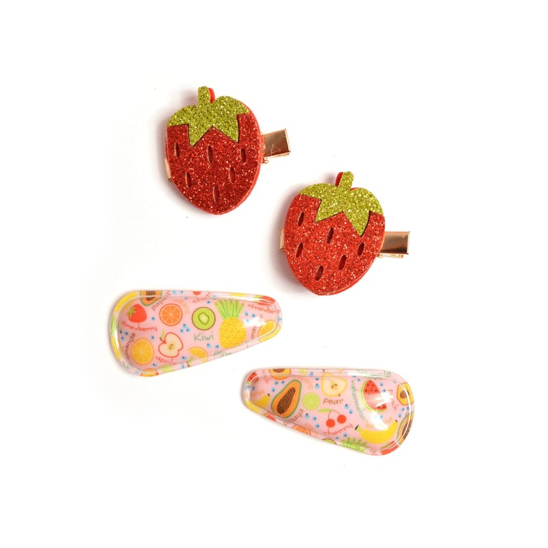 Fruitylicious Hair Clips Watermelon