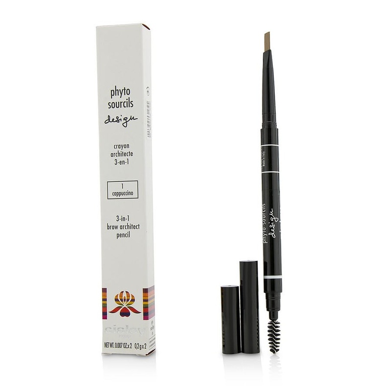 Sisley phyto sourcils design 3 in 1 brow architect pencil – # 1 cappuccino  2×0.2g/0.007oz