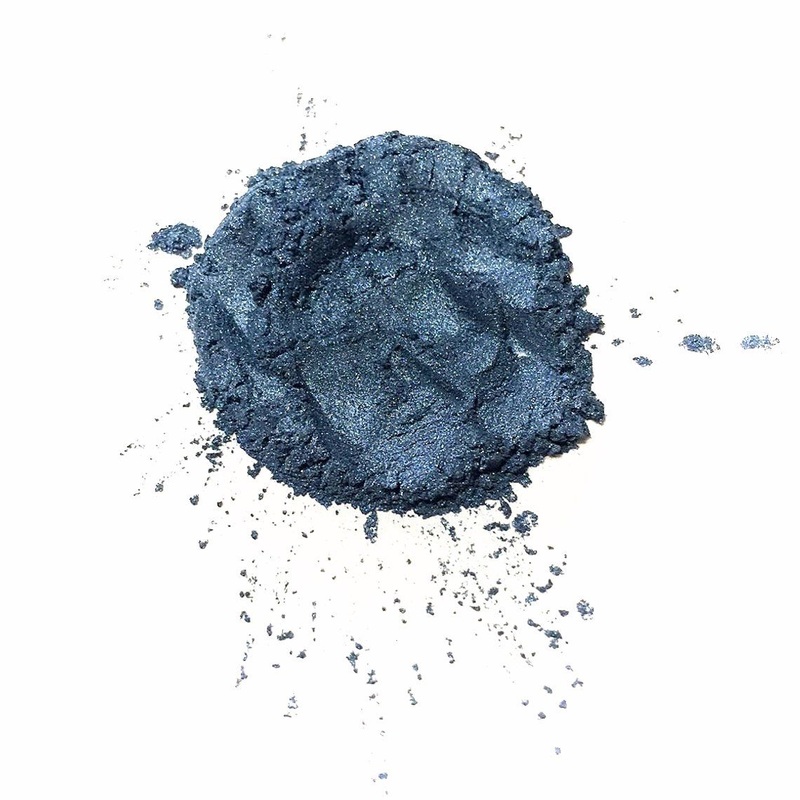 Blue Lagoon Eye Shimmeral Clamshell Sample Jar