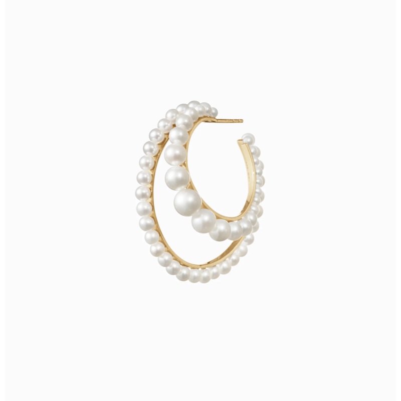Boucle Perle Left