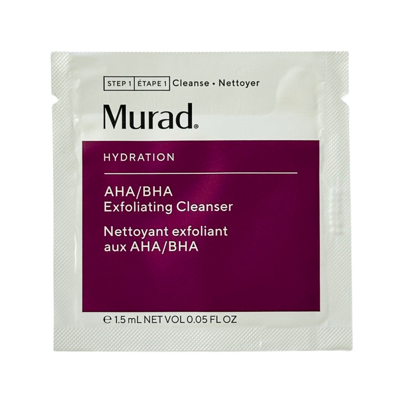 [FREE SAMPLE] Murad AHA/BHA Exfoliating Cleanser 0.05 oz