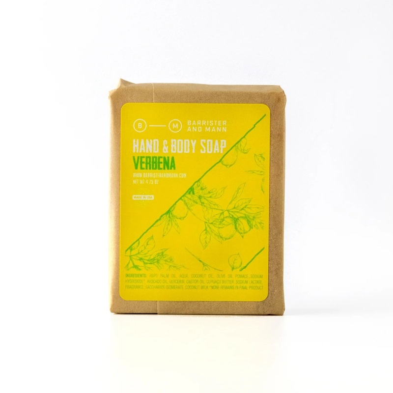Verbena Hand & Body Soap – by Barrister and Mann