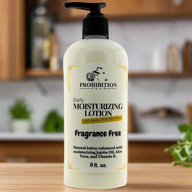 All Natural Fragrance Free Lotion Full Size