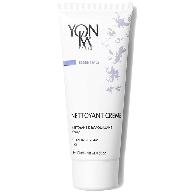 [Sample 0.17 oz] Yon-Ka Nettoyant Creme Cleansing Cream for Face | Cleansing Makeup Remover Cream | Remove Impurities with Calming Peppermint and Plant