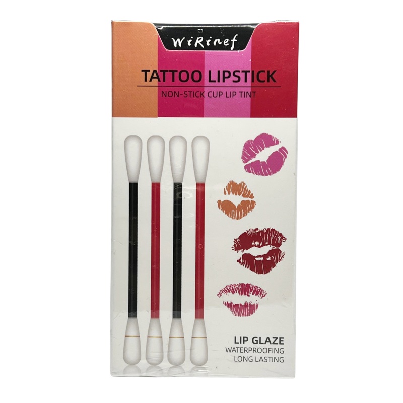 Wirinef Tattoo Lipstick Pink | Lip Glaze | Waterproofing | Long Lasting