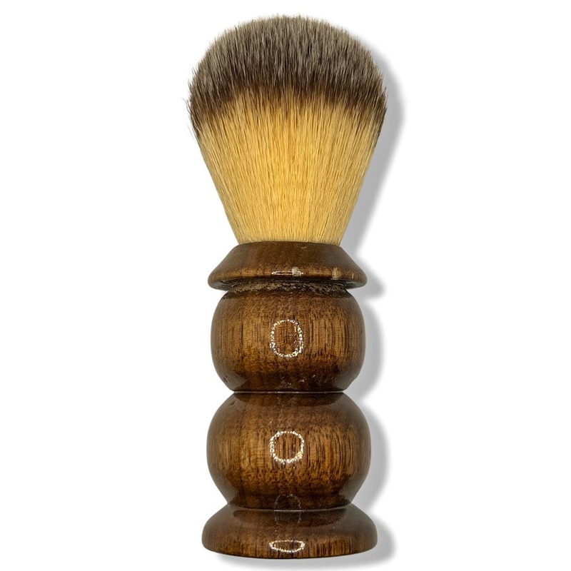 Wood Synthetic Hand-Turned Shaving Brush (25mm) – by Matt Lindholm (Pre-Owned)