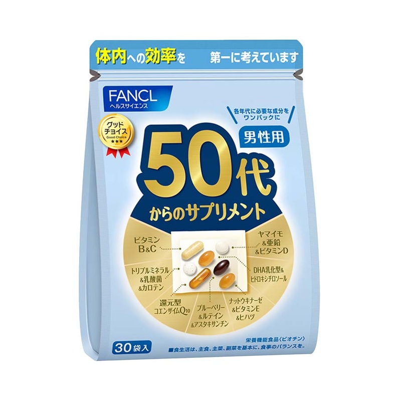 Fancl Supplements for Men in Their 50s 30bags*3