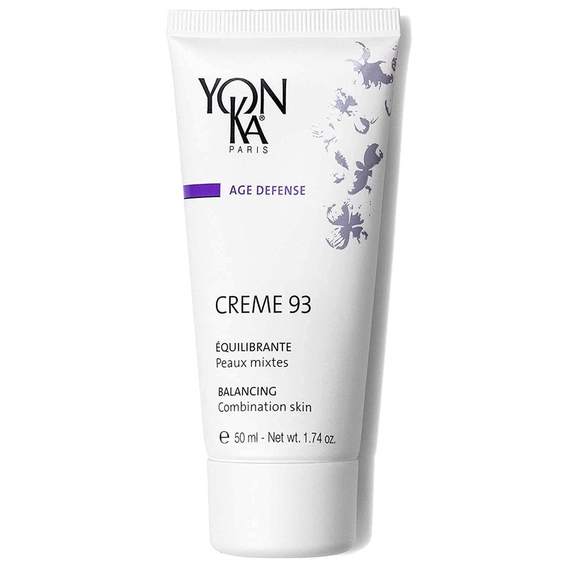 [Sample 0.17 oz] Yon-Ka Creme 93 Mattifying Moisturizer | Balancing Facial Cream for Combination Skin | Balance Oily Complexion with Vitamins A,C and E