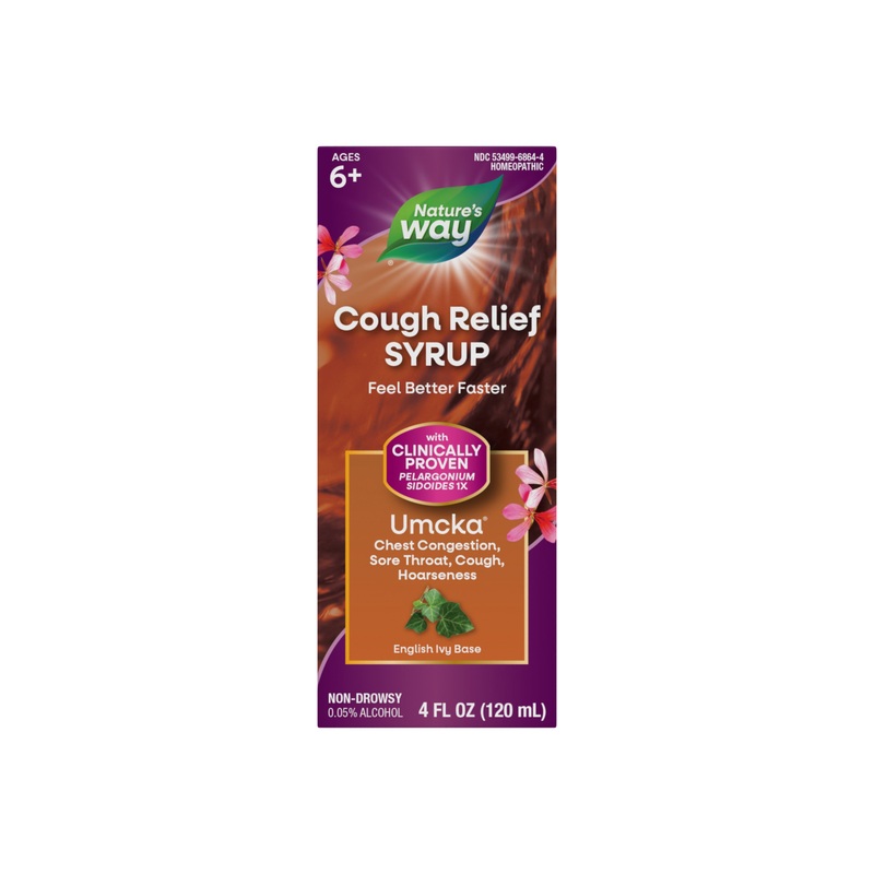 Umcka Cough Relief Syrup English Ivy Base