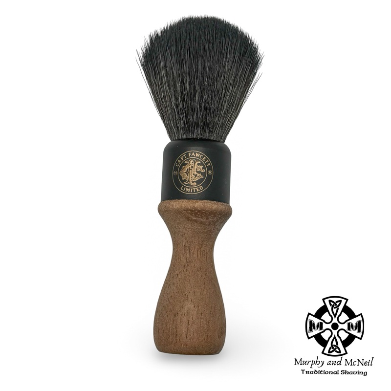 Wood Handle Shaving Brush (20mm Synthetic) – by Capt Fawcett  (Pre-Owned)