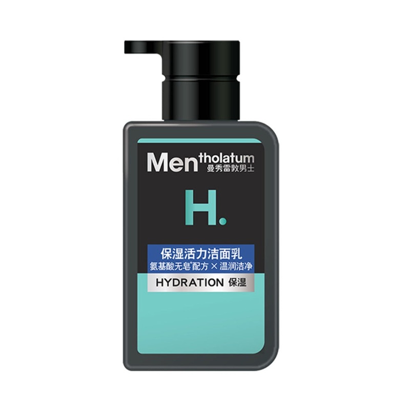 Mentholatum Hydration Moisturizing Energizing Oil Control Facial Cleanser For Men 150ml