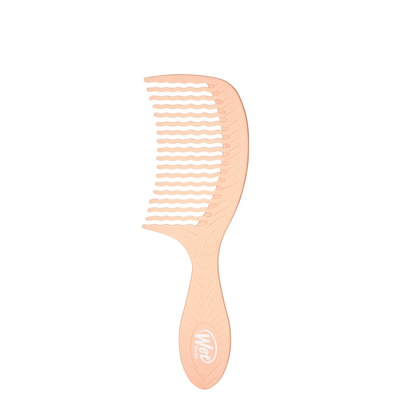 Wet Brush Go Green Detangling Treatment Comb – Coconut Oil Infused / Orange