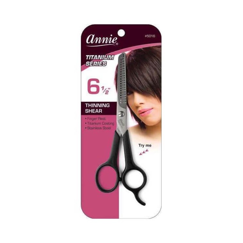 Annie #5016 Titanium 6.5″ Thinning Shear