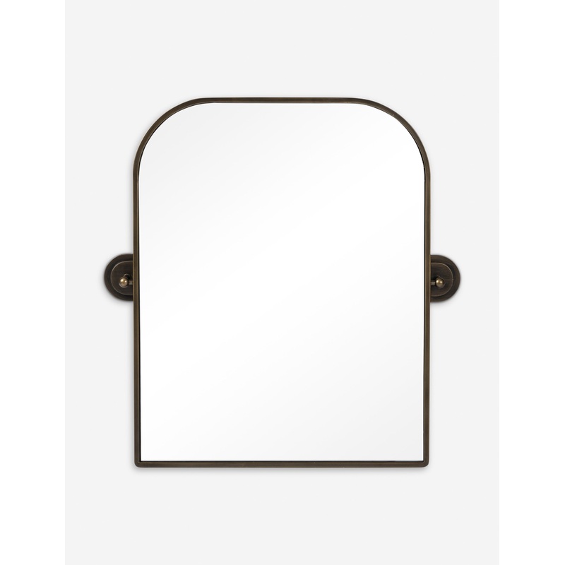 Beau Mirror by Amber Lewis x Four Hands Aged Iron