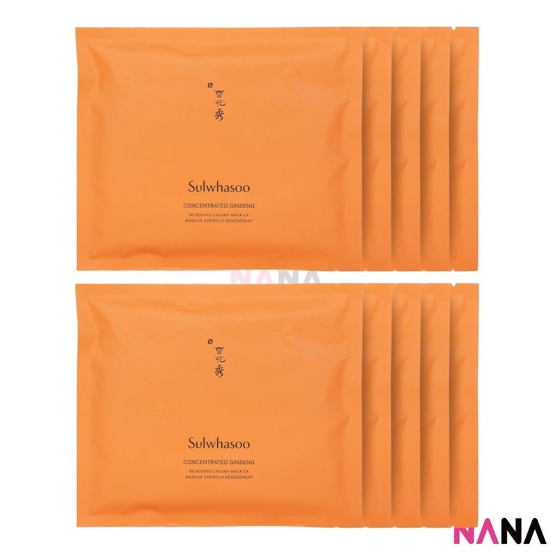 Sulwhasoo Concentrated Ginseng Renewing Creamy Mask EX 10pcs