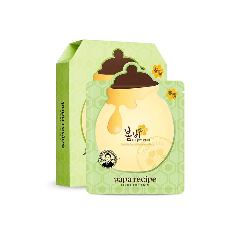Papa Recipe Honey Green Stretch Mask 25g*10Pcs