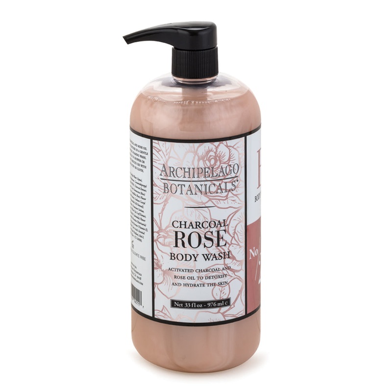 Archipelago Body Wash 33 oz – Charcoal Rose