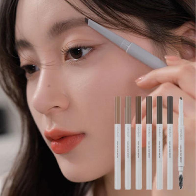 [rom&nd] Han All Flat Brow (6 colors) W1 Gentle Brown