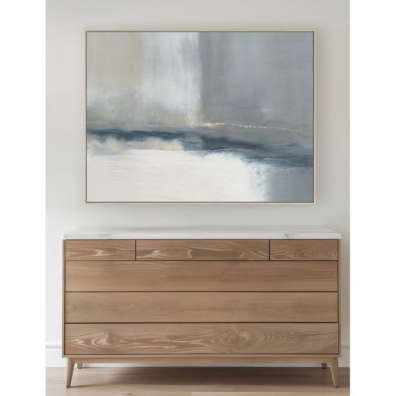 The Strand No. 5 Wall Art by Carol Benson-Cobb Natural 41″ x 31″
