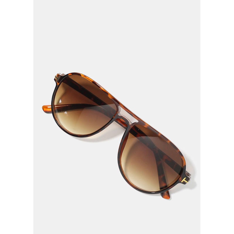 A+ Ombre Polarized Aviator Sunglasses