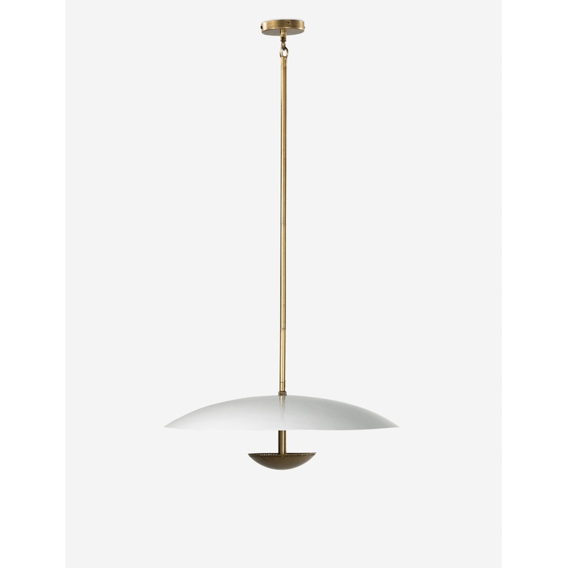 Amna Pendant Light Antique Brass 28″ Dia