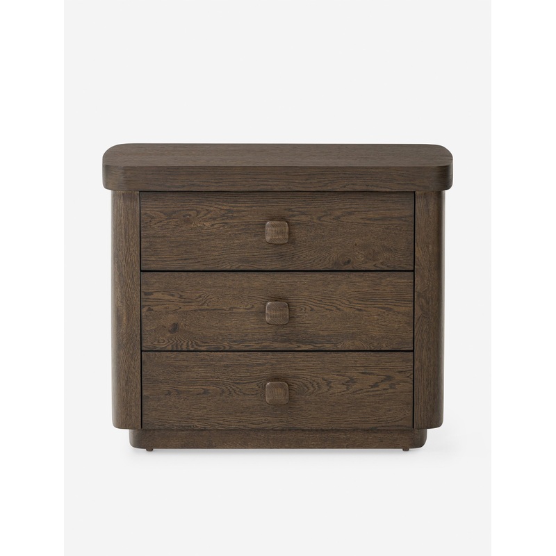 Rosaldo Nightstand Brown Oak