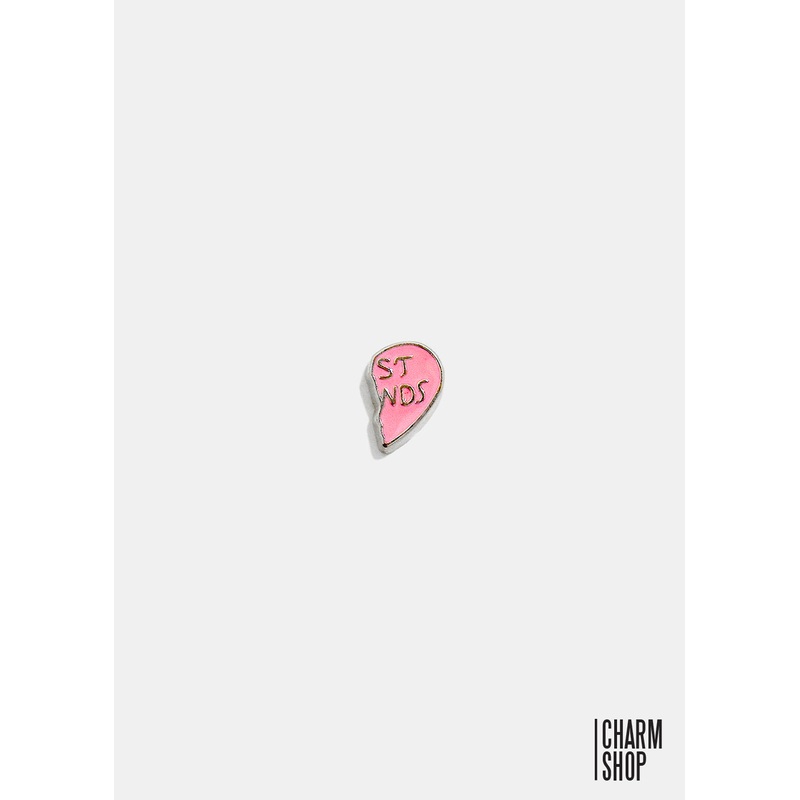 Best Friends Right Half-Heart Locket Charm
