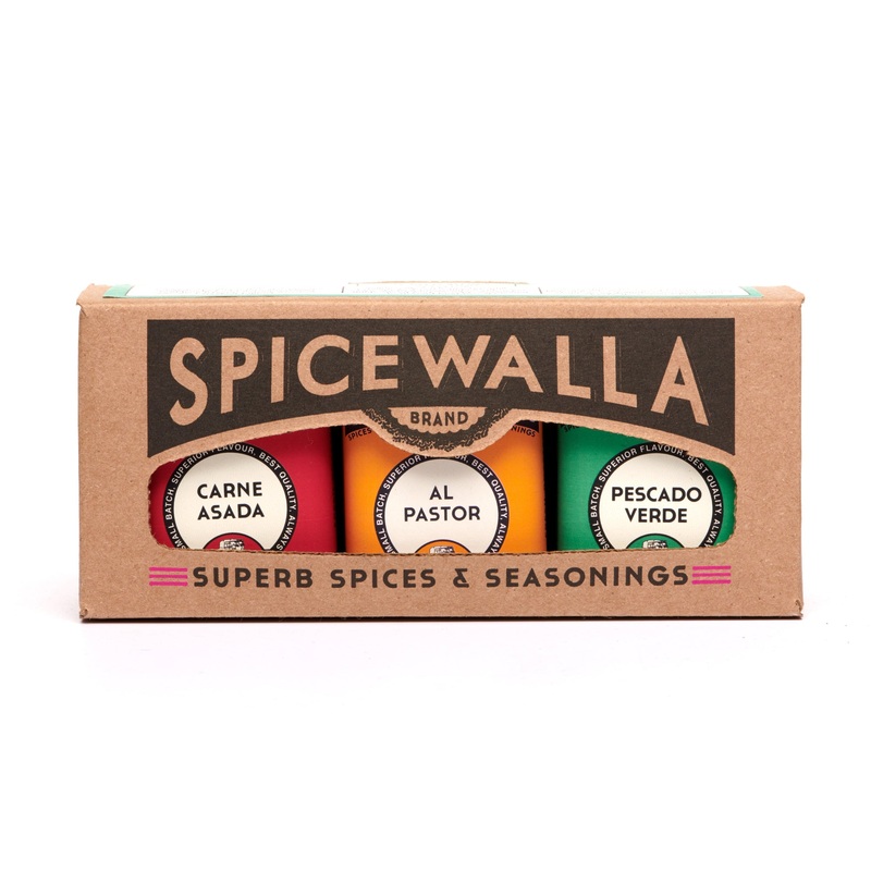 Taco Collection, 3 Pack Carne Asada | Al Pastor | Pescado Verde