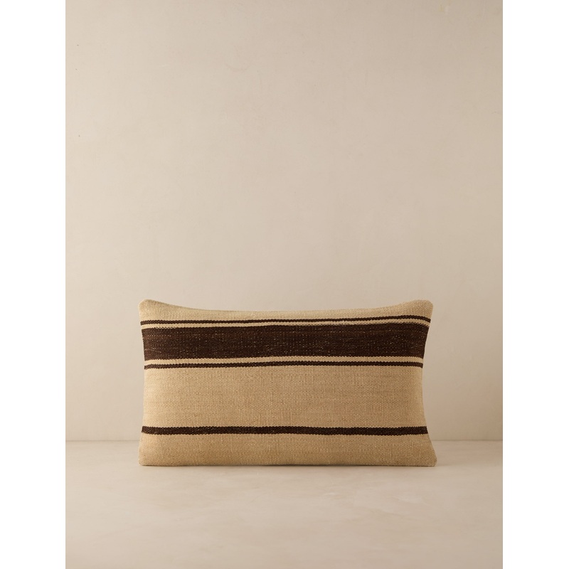 Vintage Lumbar Pillow No. 205, 12″ x 20″