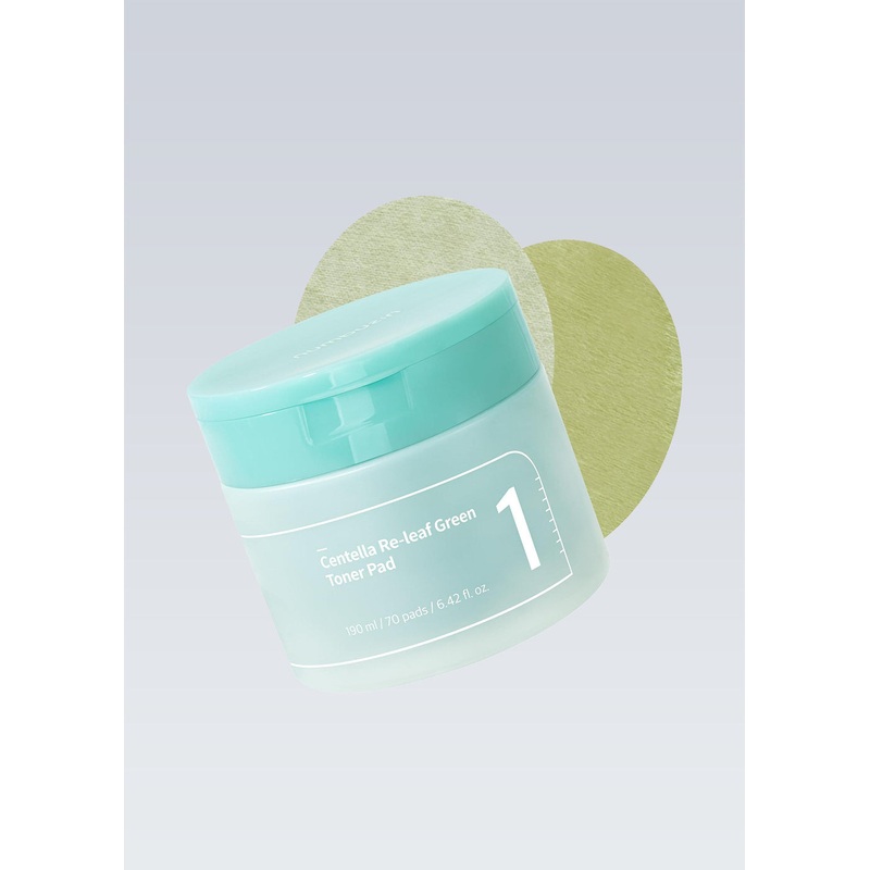 numbuzin No. 1 Centella Re-Leaf Green Toner Pad (70 pads)