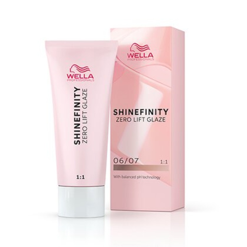 Wella Shinefinity Zero Lift Glaze Demi-Permanent Hair Color – 06/07 Dark Blonde Natural Brown