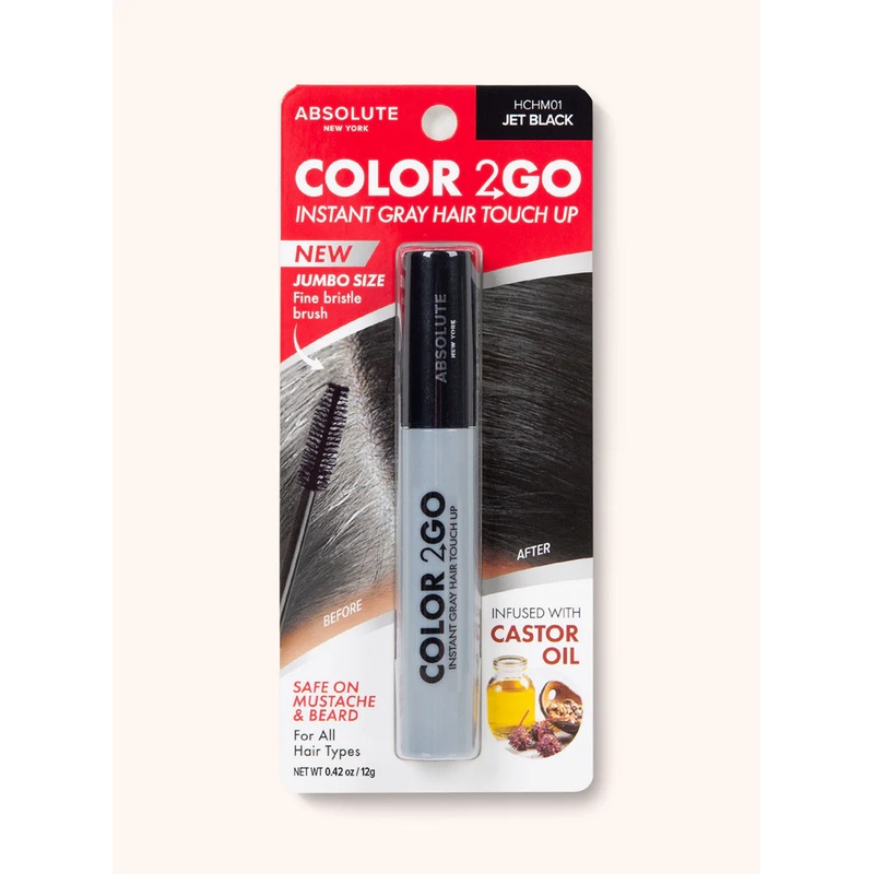 ABNY-COLOR 2 GO-JET BLACK (3 PCS)