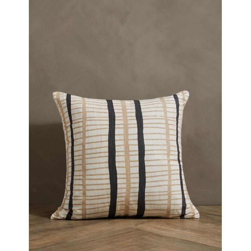 Channel Silk Pillow by Hadiya Williams Square