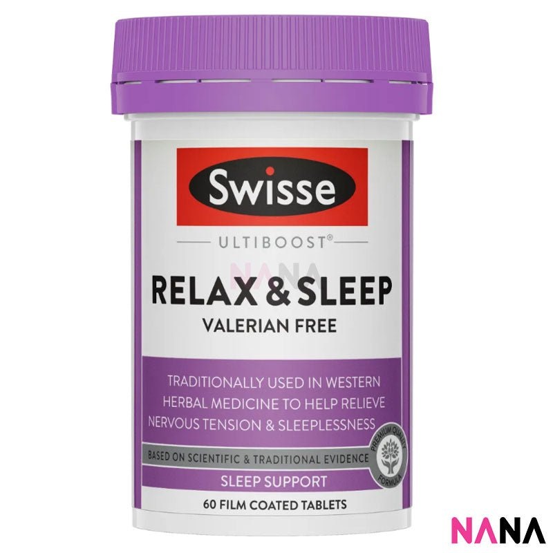 Swisse Ultiboost Relax & Sleep 60 Tablets