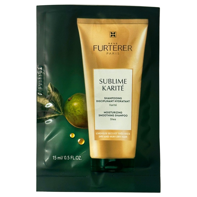 [FREE SAMPLE] Rene Furterer SUBLIME KARITE Moisturizing Smoothing Shampoo 0.5 oz / 15 ml