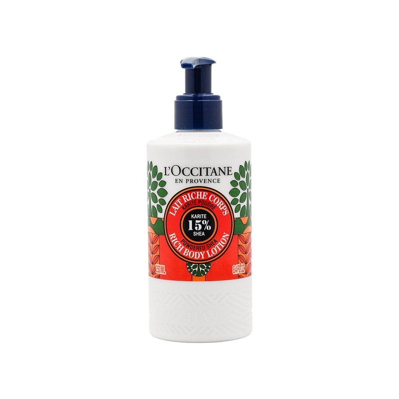 LOccitane Powdered Shea Rich Body Lotion 250ml