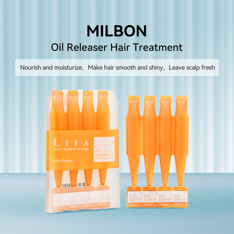 Milbon Oil Releaser Hair Treatment 9g4pcs